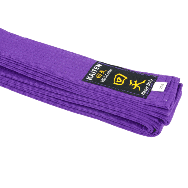 Cintura Krav Maga Marrone, 100% Cotone, 6 File Di Sedute, Lunghezza 260 Cm, Kombat Factory