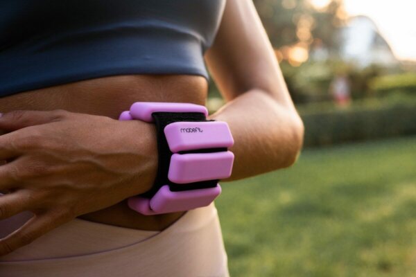 pulseira fitness rosa