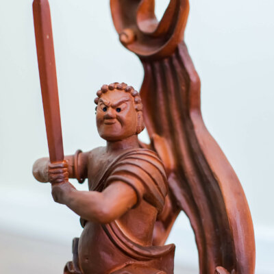 estatua karate