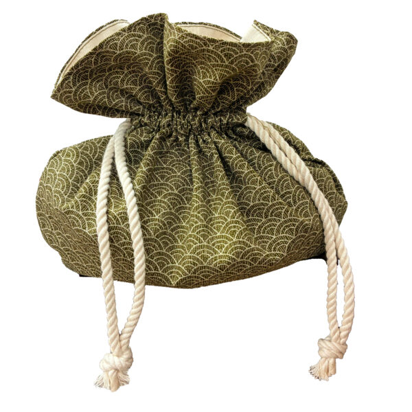10 Sacchetti Portagioie In Seta Ricamata Con Cerniera – Stile Cinese Con Nappa – Per Anelli, Collane, Monete, Regali – 11x11 Cm - 3