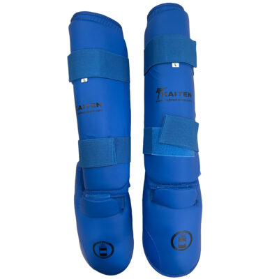 OPORTUNIDAD | Espinilleras KAITEN | Talla L | Azul