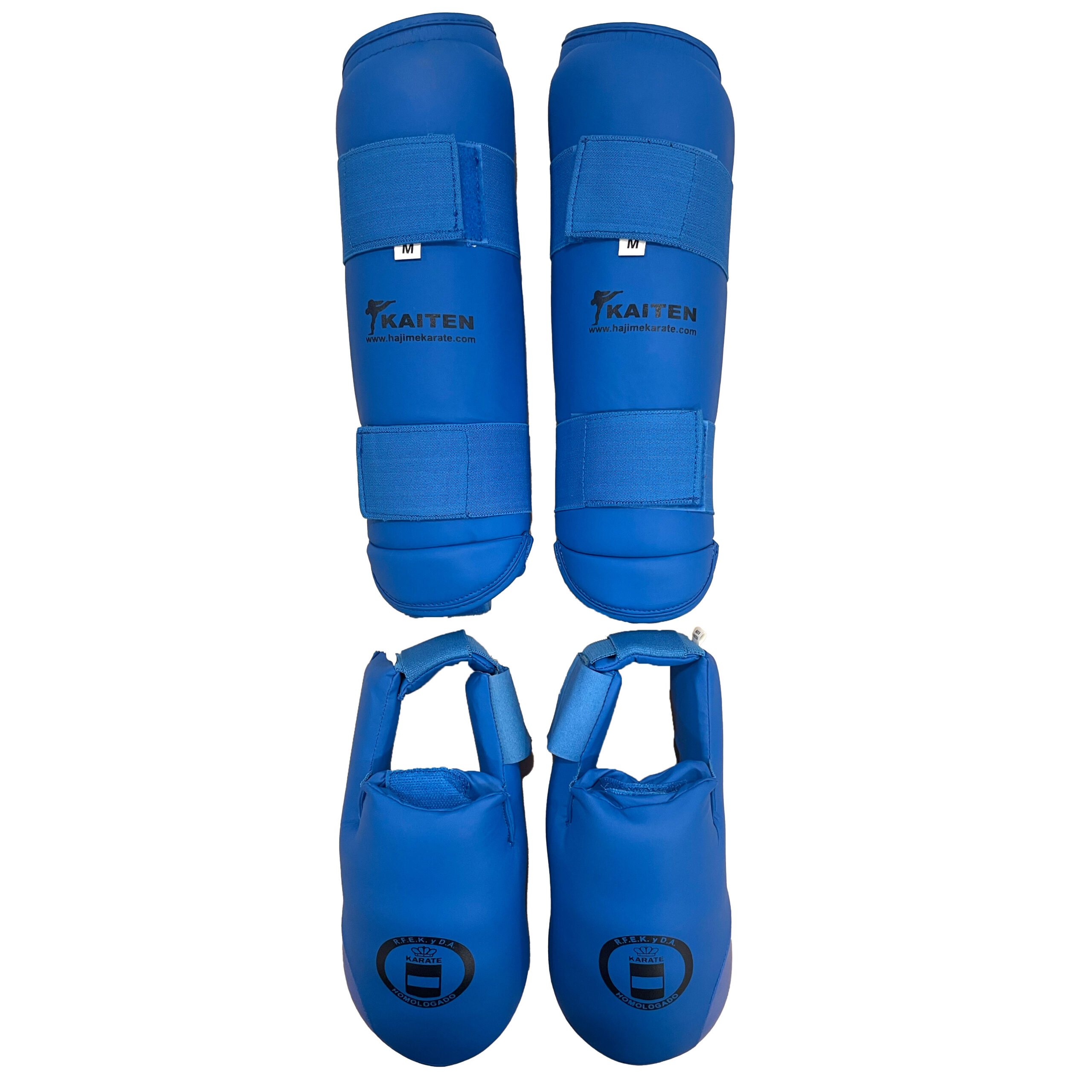 OPORTUNIDAD | Espinilleras KAITEN RFEK | Azul | Talla M